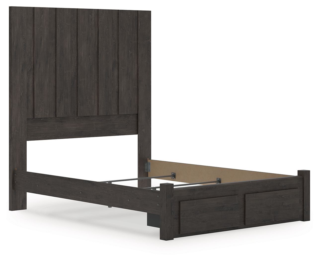 Fraluna - Panel Storage Bed