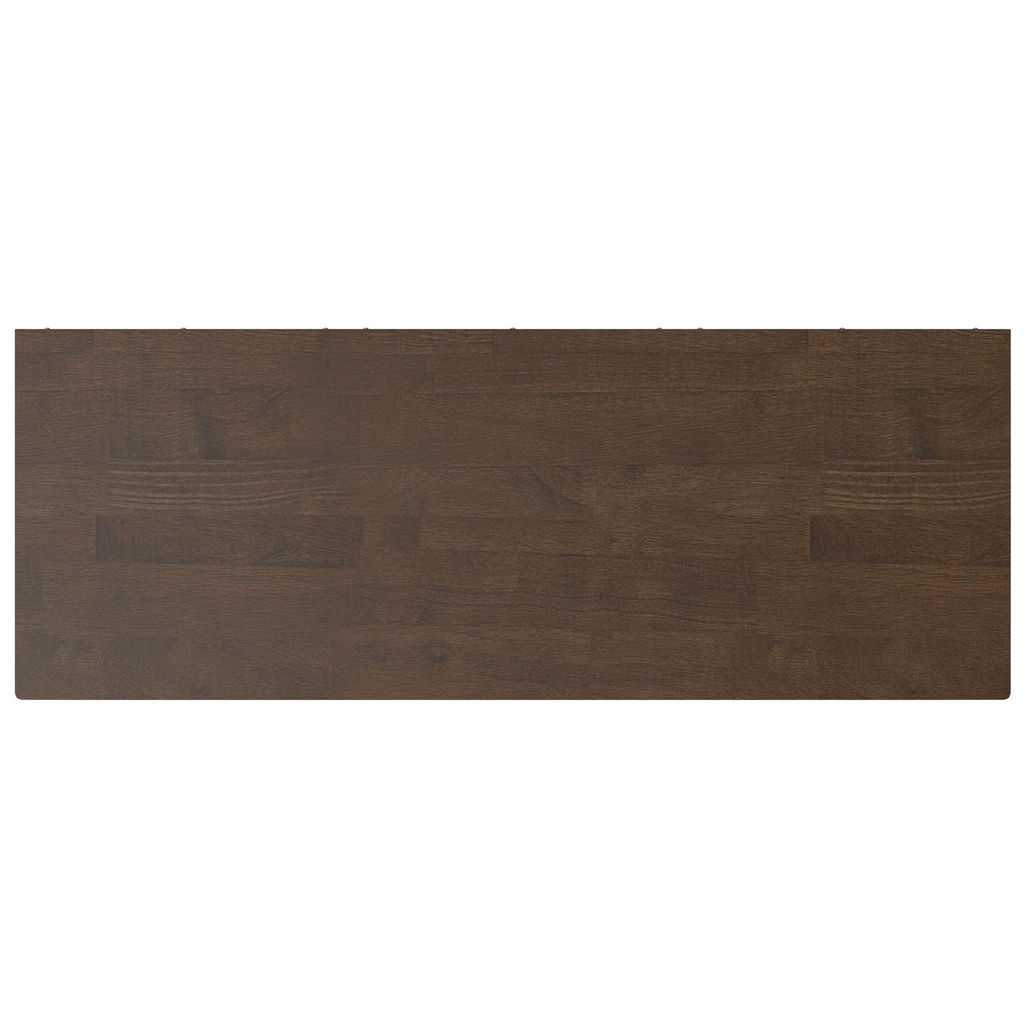 Harper - Low 6 Cube Storage With Drawers - Walnut Brown