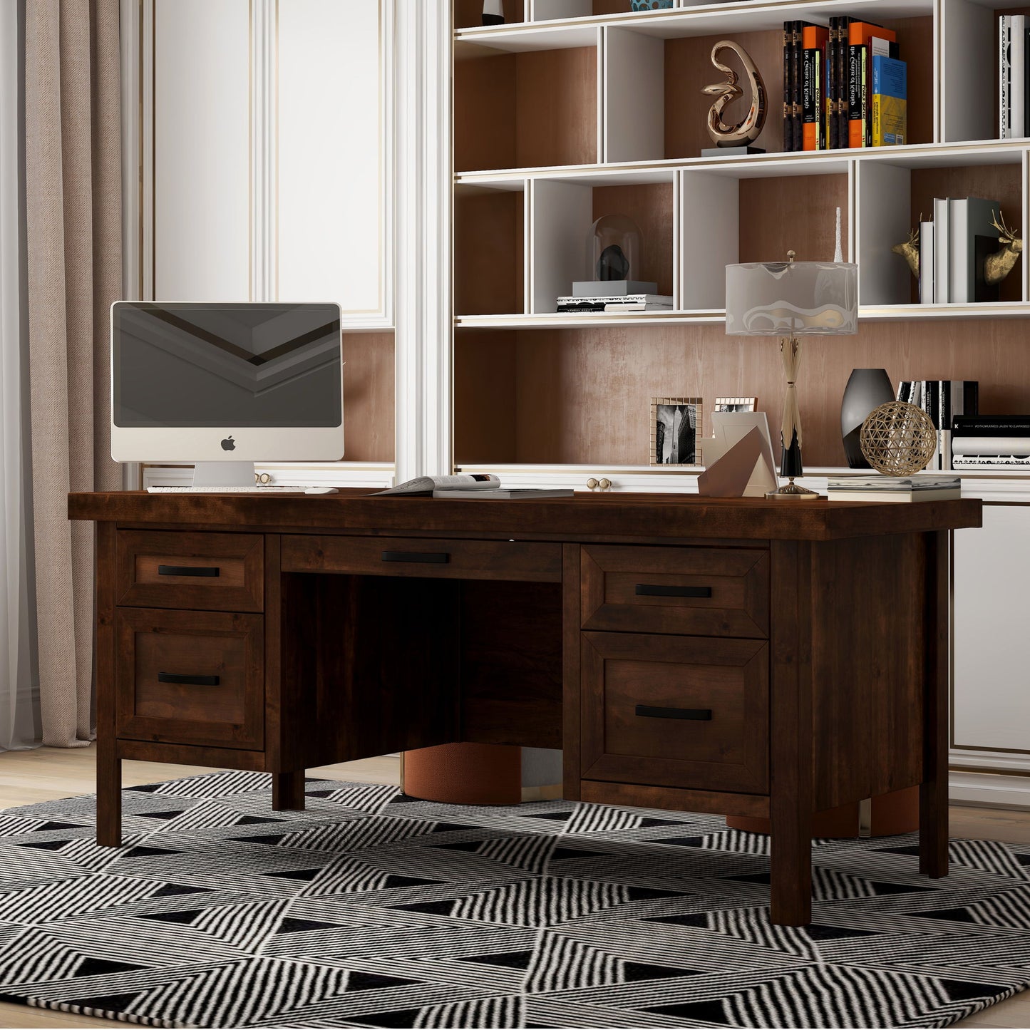 Executive Desk - Whiskey
