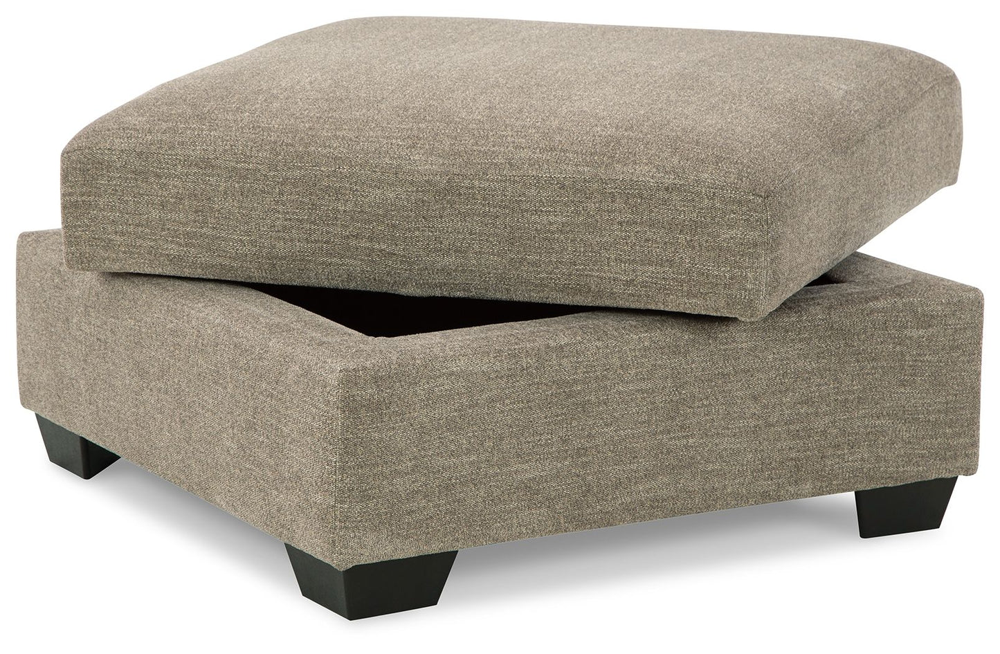 Creswell - Ottoman With Storage - Stone
