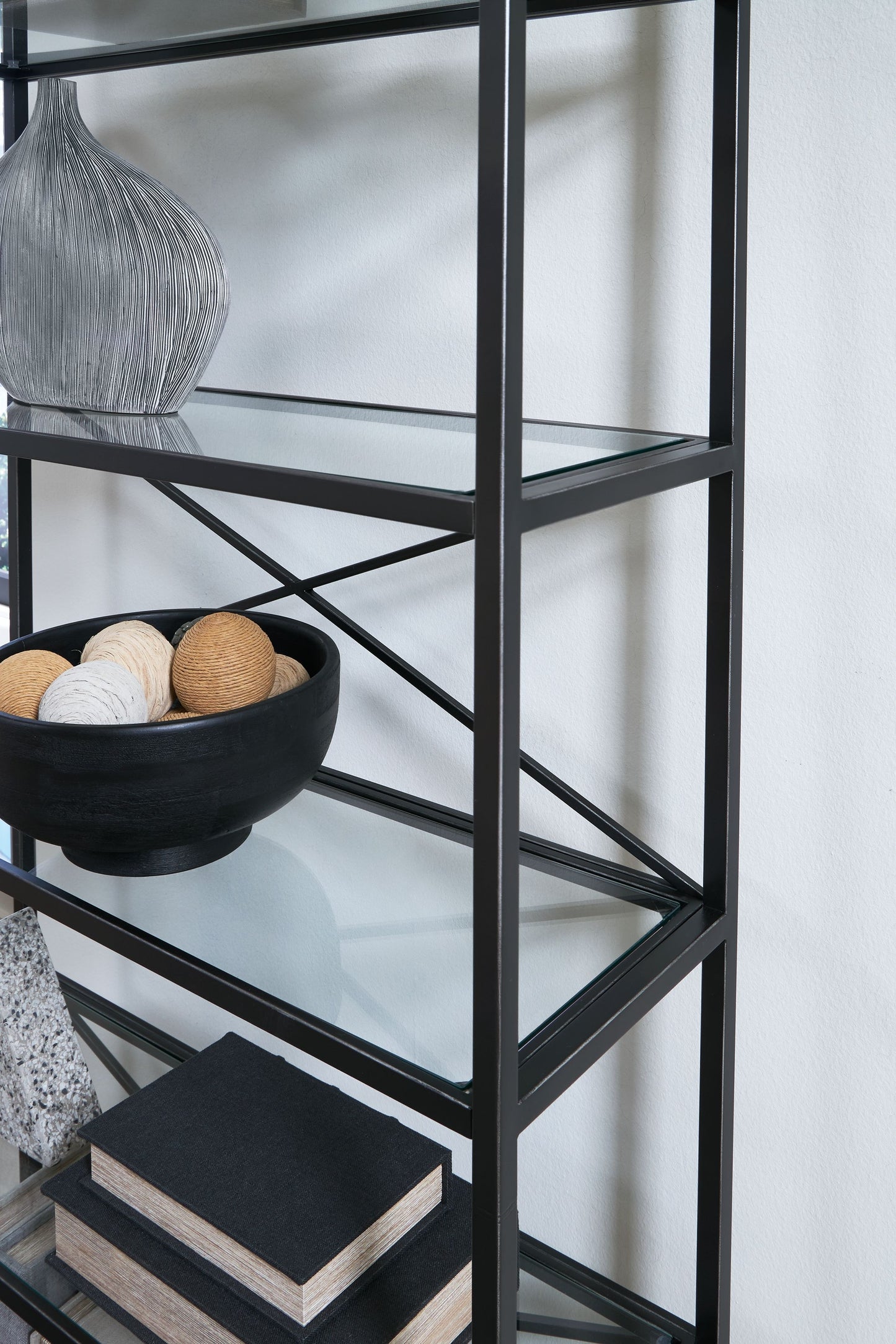 Dakerwell - Bookcase - Antique Black