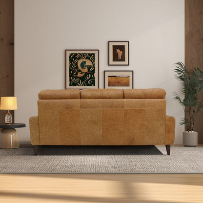 Elliot - Incliner Sofa Left - Waxy Tan