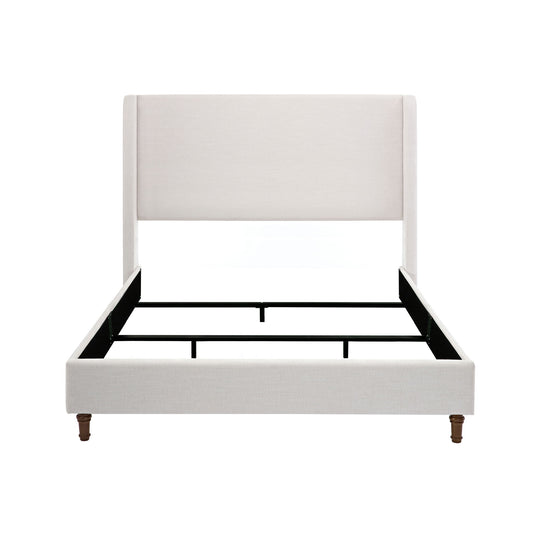 Hayden - Upholstered Wingback Bed With Tall Headboard
