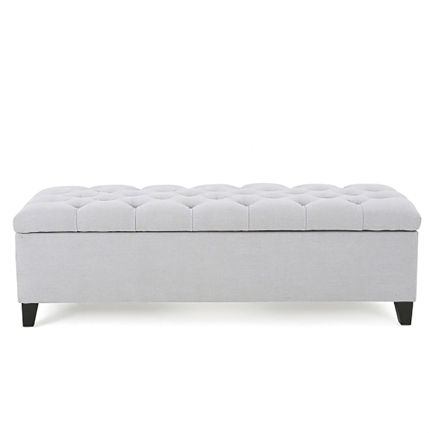 Glouster - Storage Ottoman - Light Gray