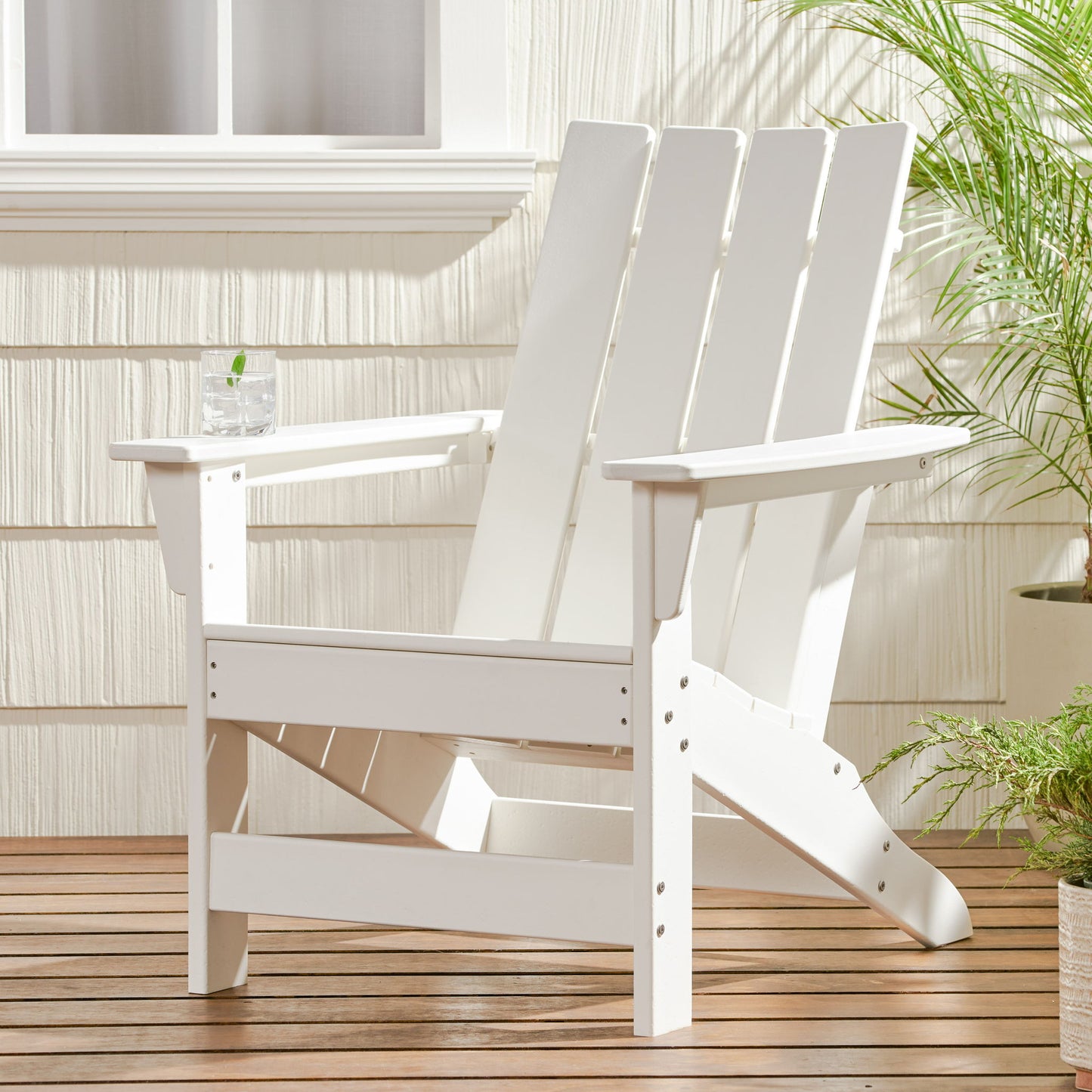 Enigmara - Outdoor High Density Resin Adirondack Chair