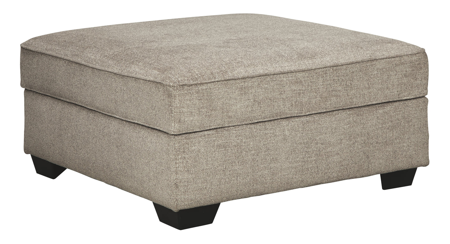 Bovarian - Ottoman With Storage - Stone