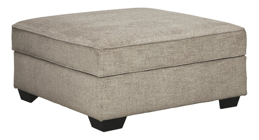 Bovarian - Ottoman With Storage - Stone