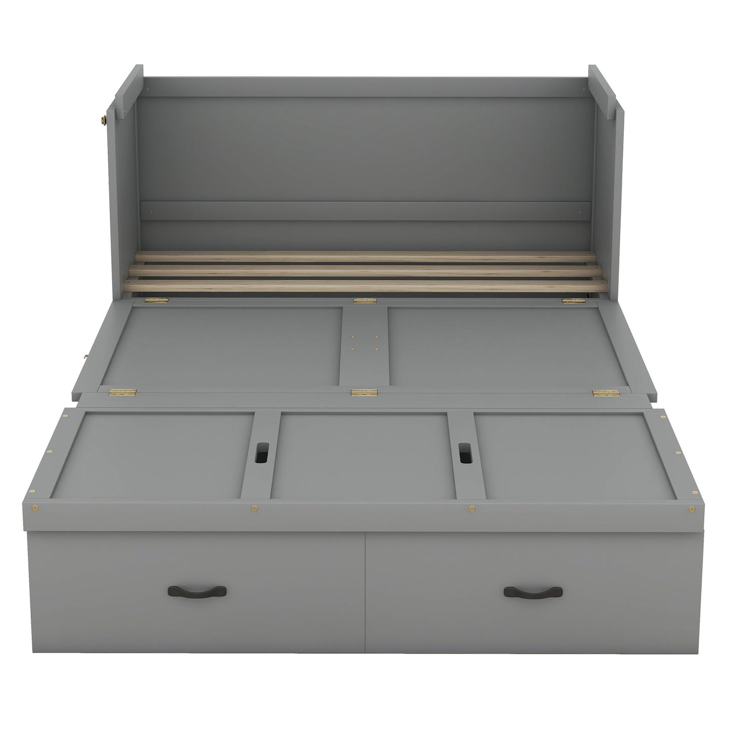 Murphy Bed With USB Port And A Large Drawer