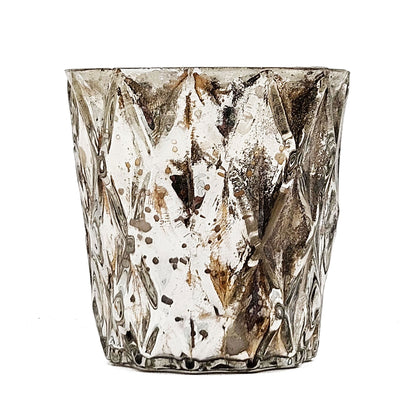 Scented Soy Wax Candle (Set of 4) - Silver