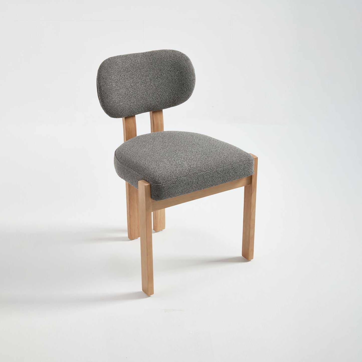 Dining Chairs With Ergonomic Backrest And Adjustable Feet (Set of 2)