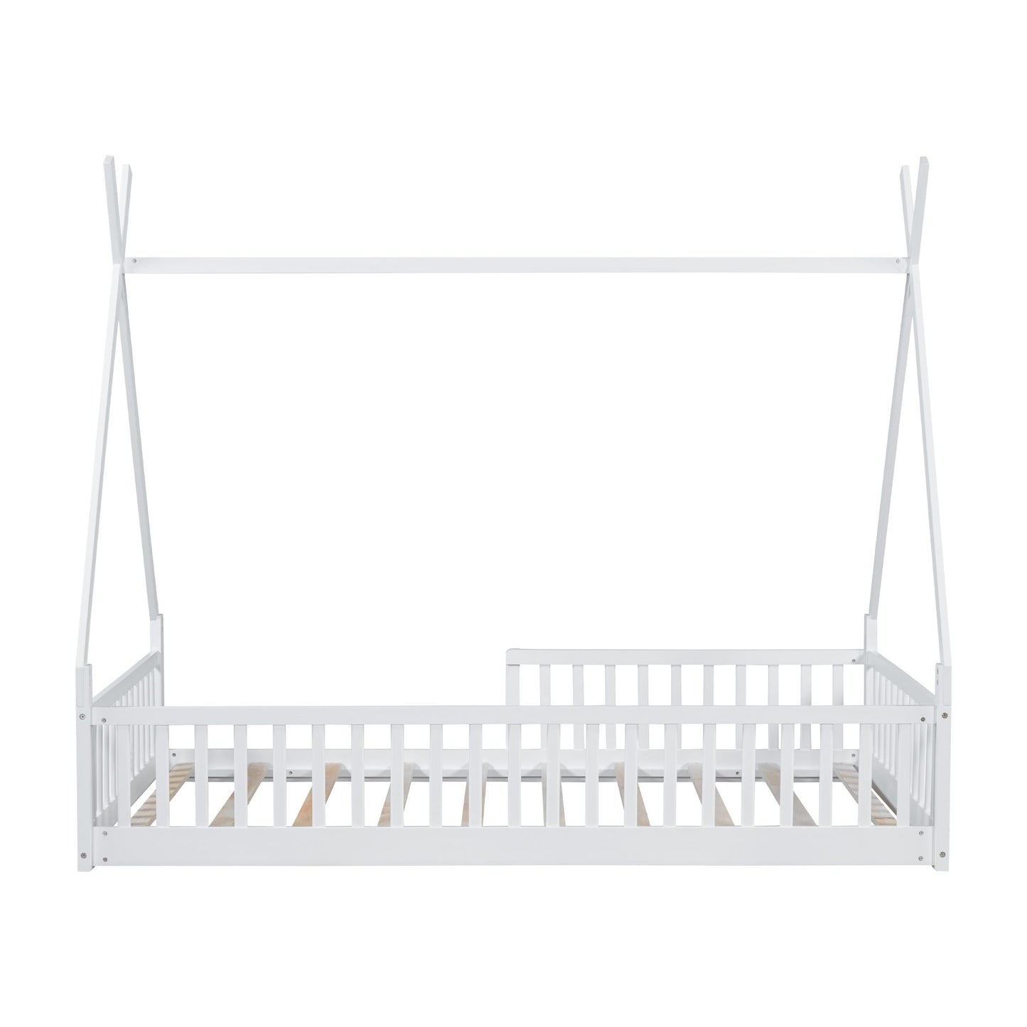 House Shaped Design Bed With Fence