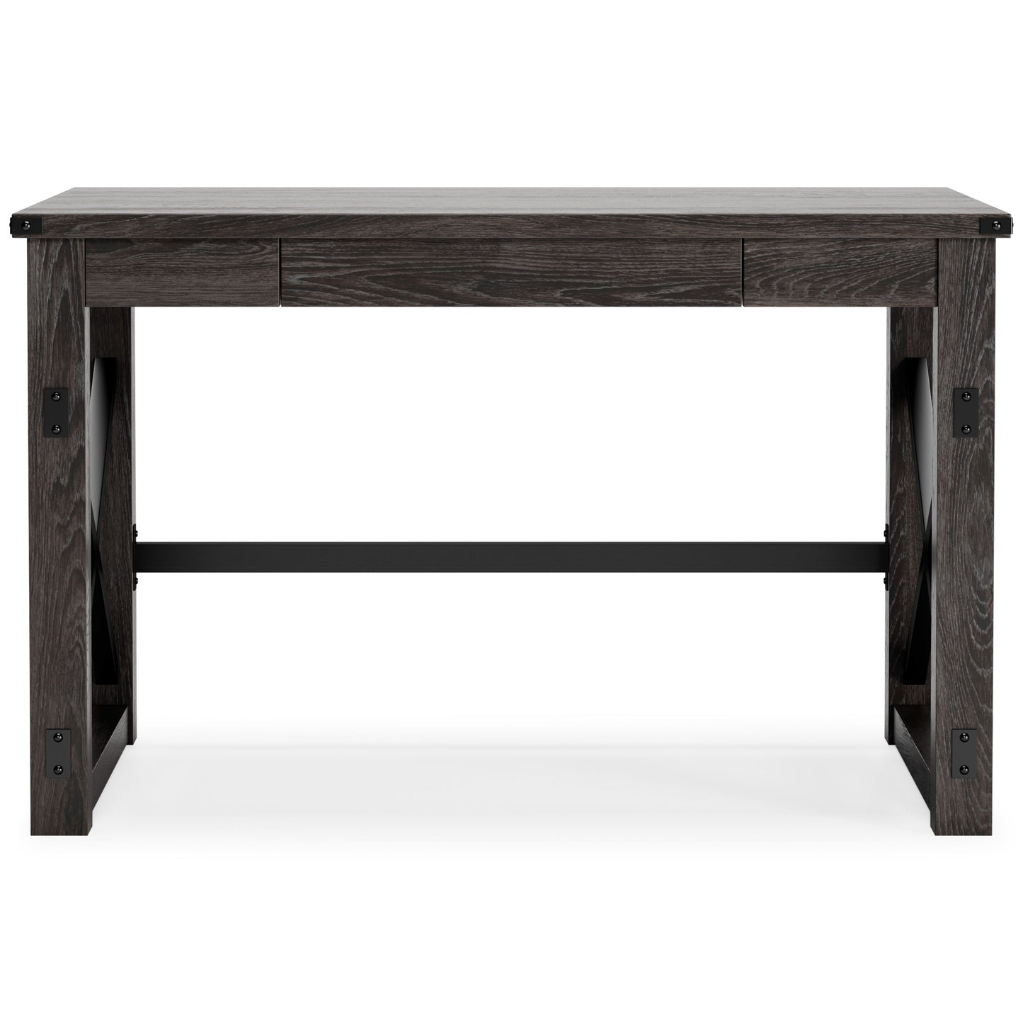 Freedan - Home Office Desk - Grayish Brown