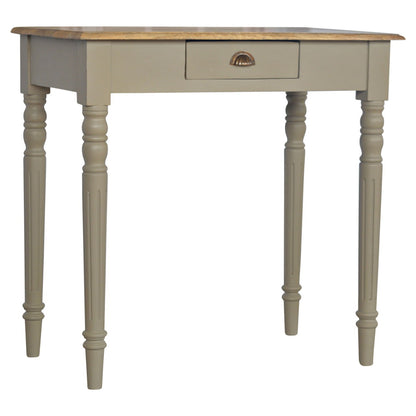 Hand Painted Writing Desk - Gray