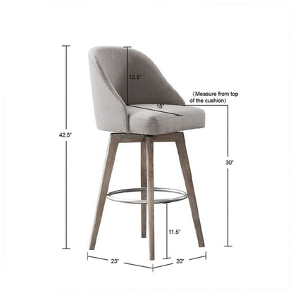 Pearce - Bar Stool With Swivel Seat