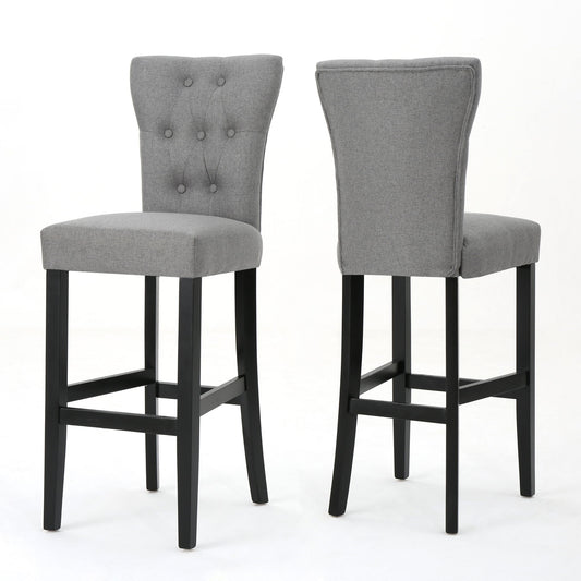 Elegant Barstool Set With Plush Cushioning