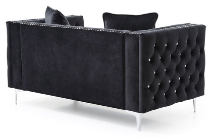 Elegant Track Arm Loveseat