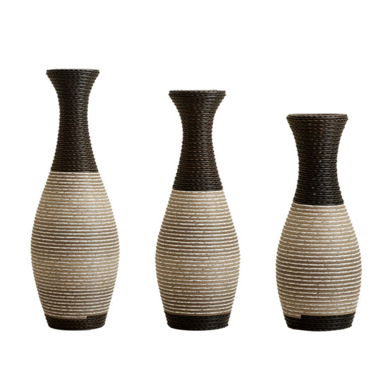 Designer Floor Vases, Large Vases For Home Decor Flooring (Set of 3)