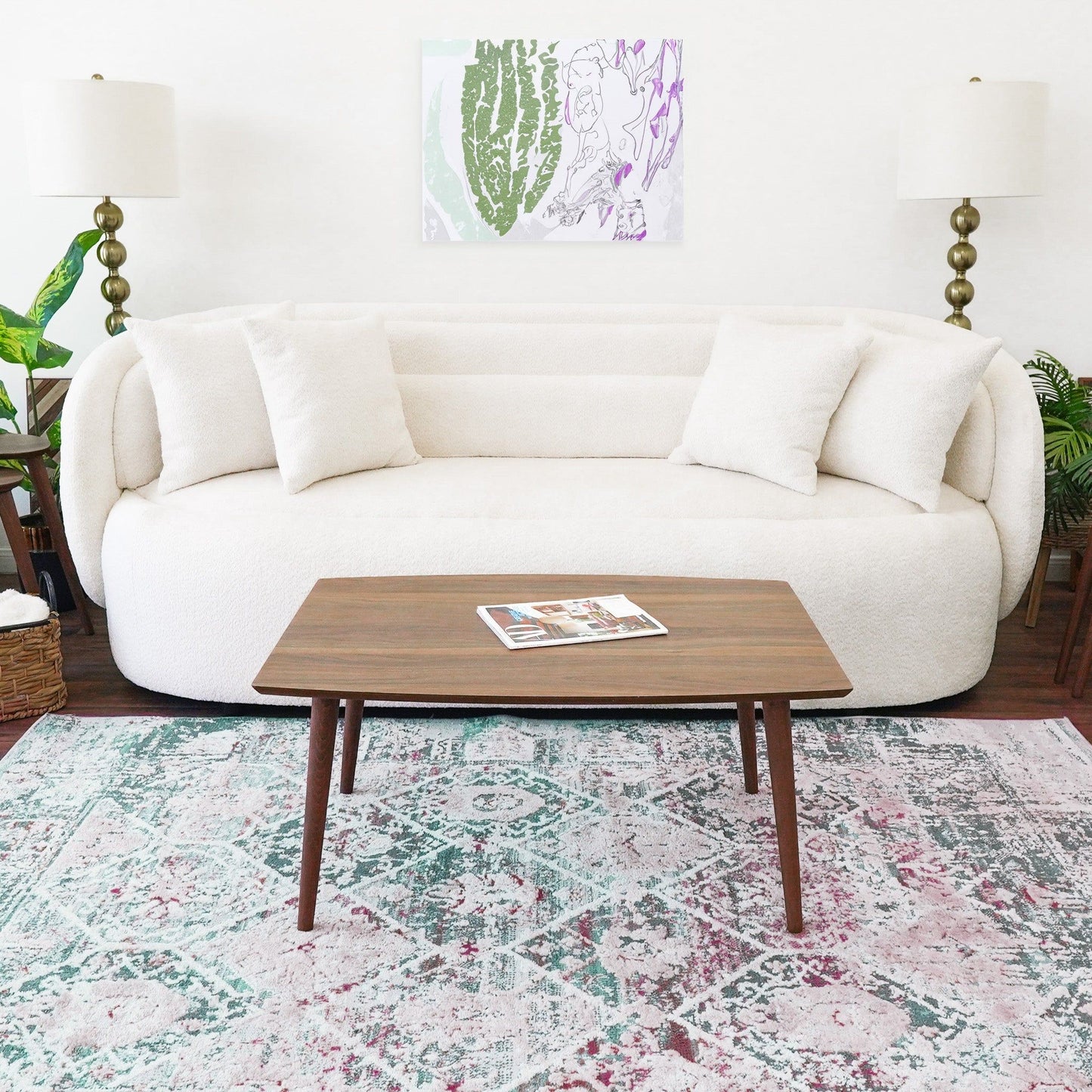 Deny - Center Table - Walnut