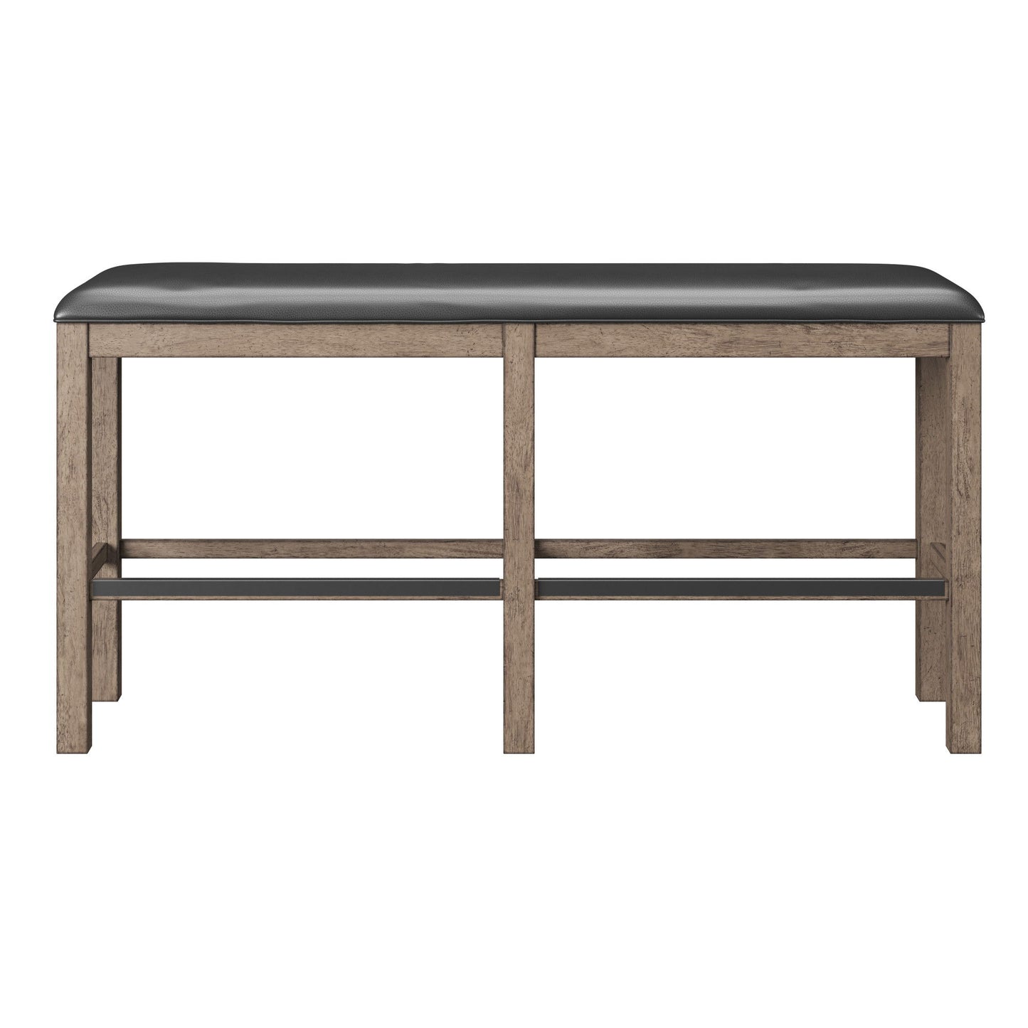 Bar Height Bench - Brown