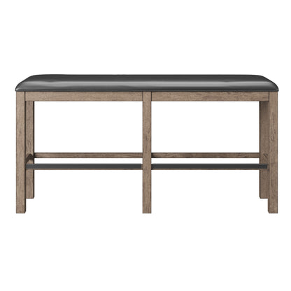 Bar Height Bench - Brown