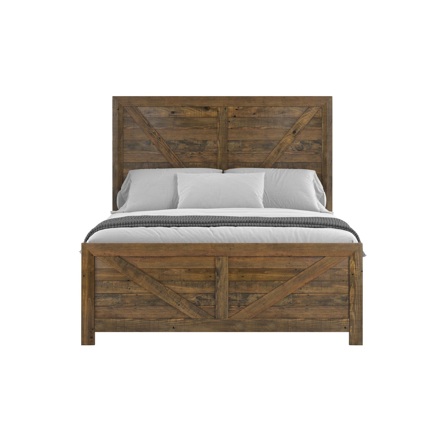 Lisque - Queen Bed - Brown