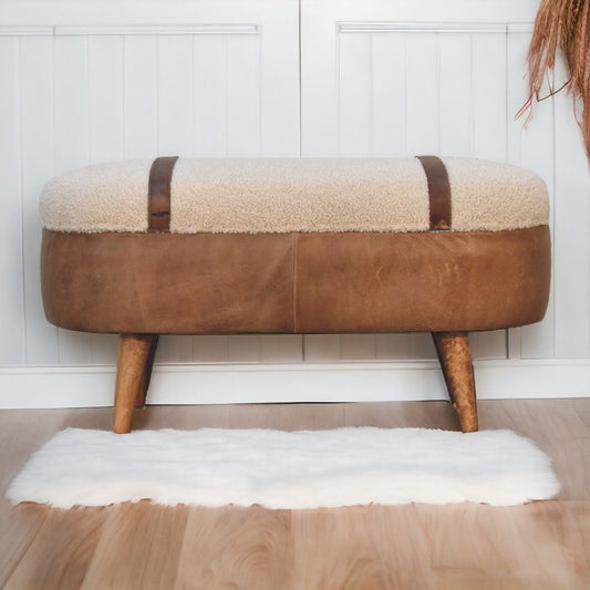 Buffalo - Boucle Nordic Bench - Tan