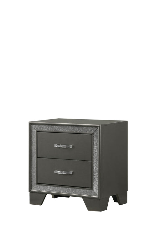 Kaia - Nightstand - Dark Gray
