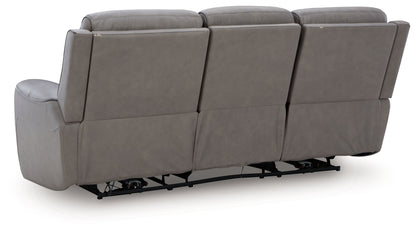 5Z-Comfort - Relaxation - Power Reclining Sofa With Adj Headrest