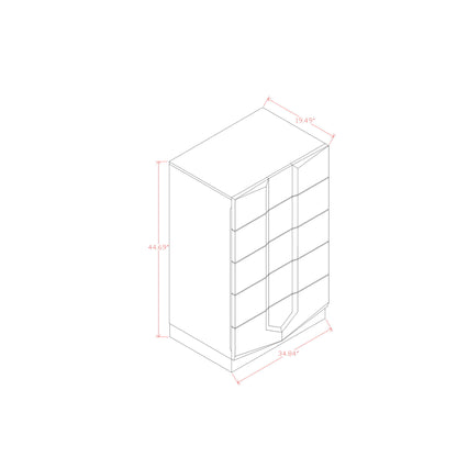 Vios - Zebra Chest - White