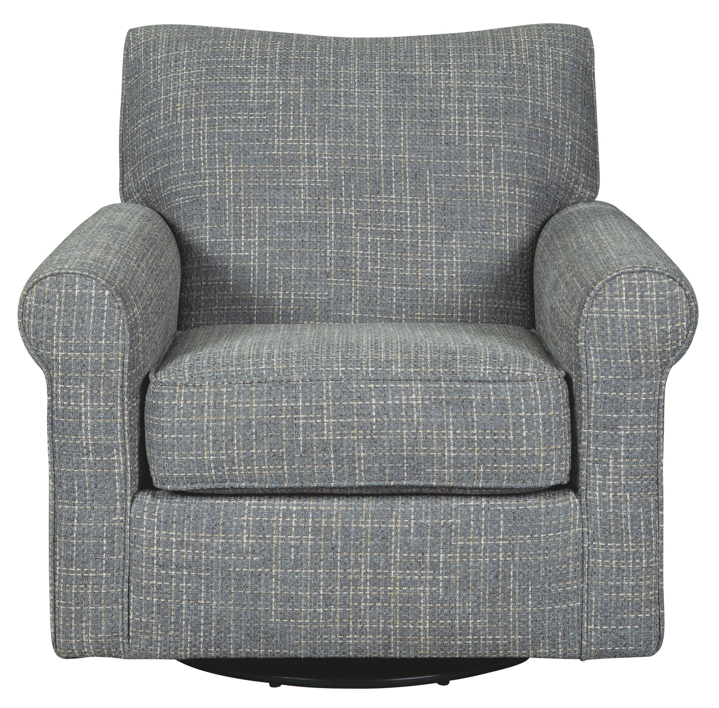 Renley - Swivel Glider Accent Chair - Ash