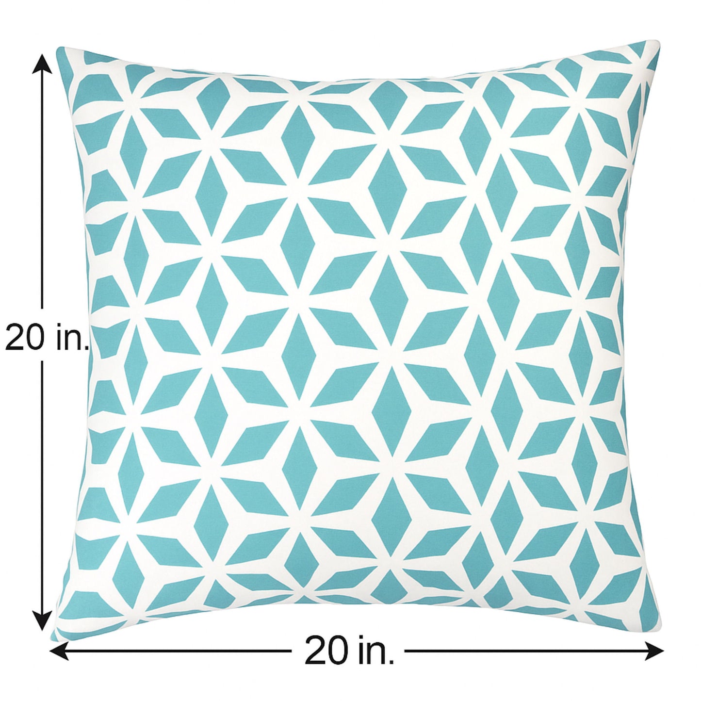 Crystal Burst - Outdoor & Indoor Pillow