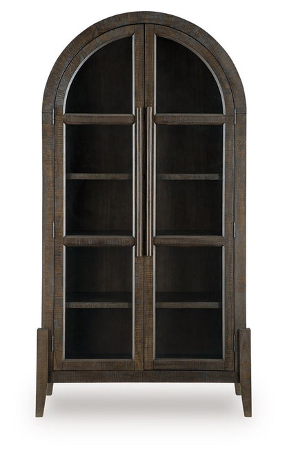 Benhall - Accent Cabinet - Dark Brown