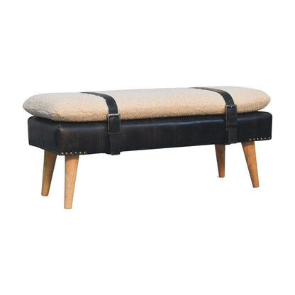 Buffalo - Hide Leather Bench