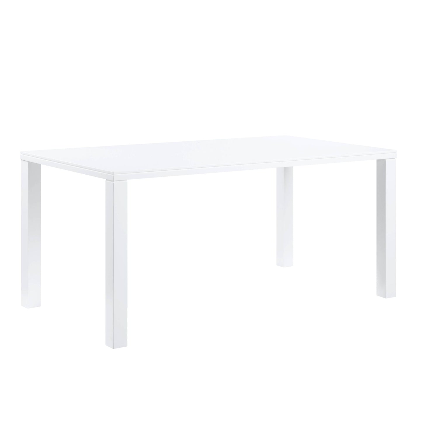 Pagan - High Gloss Dining Table - White