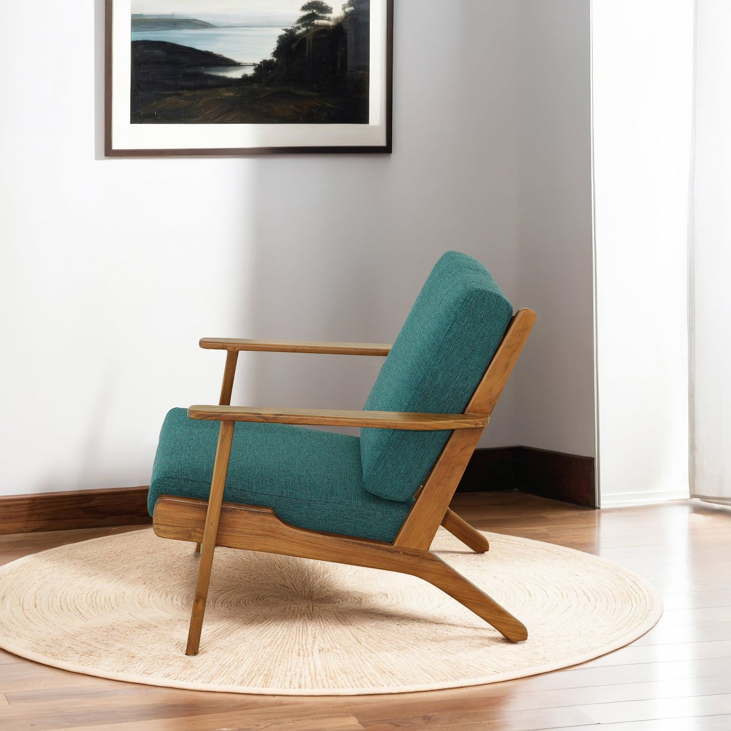 Connor - Lounge Chair - Teal