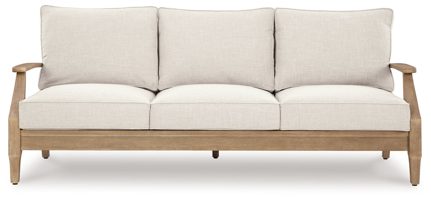 Carter Hall - Sofa With Cushion - Beige