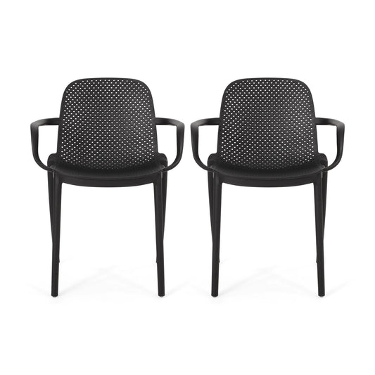 Roxanne - Outdoor Stacking Dining Armchair (Set of 2)