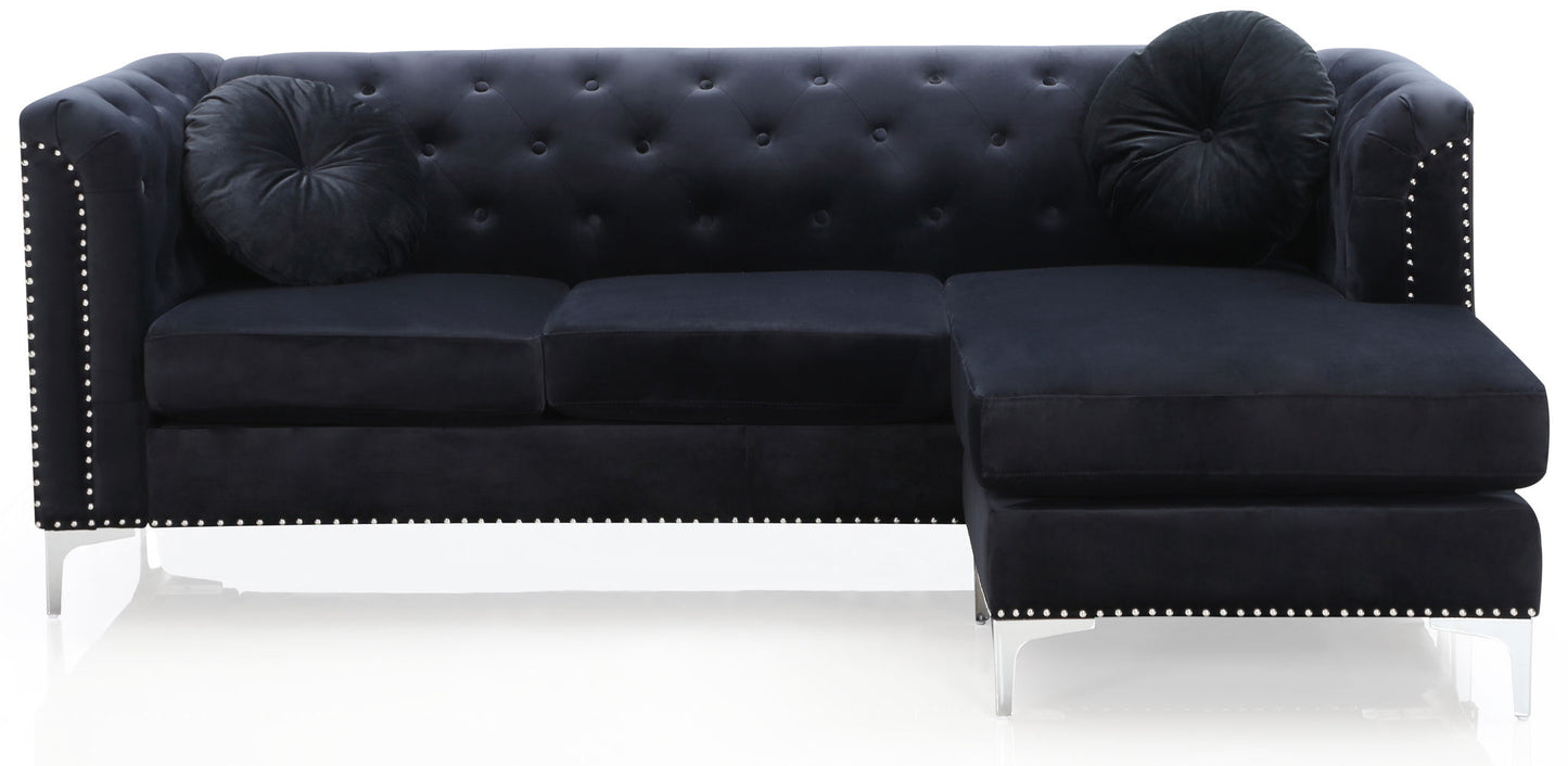 Pompano - Micro Suede Sofa Chaise