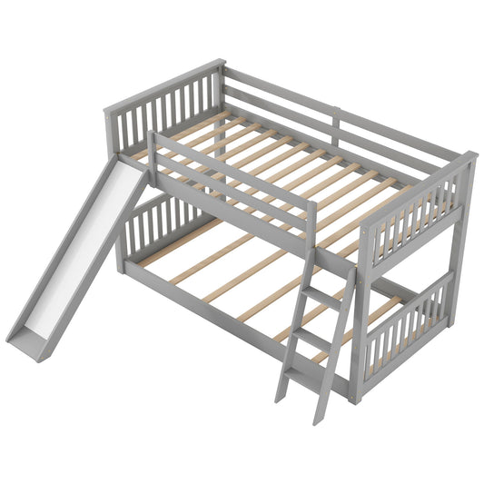 Bunk Bed & Convertible Slide And Ladder