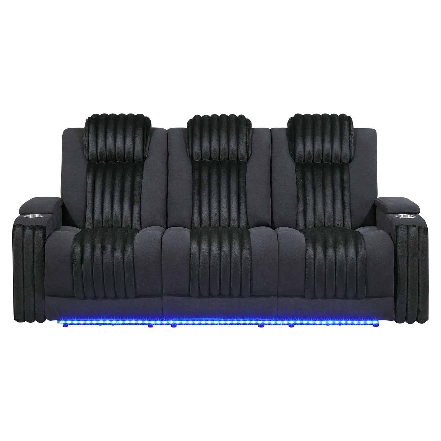 Duran - Power Reclining Sofa With Power Headrest