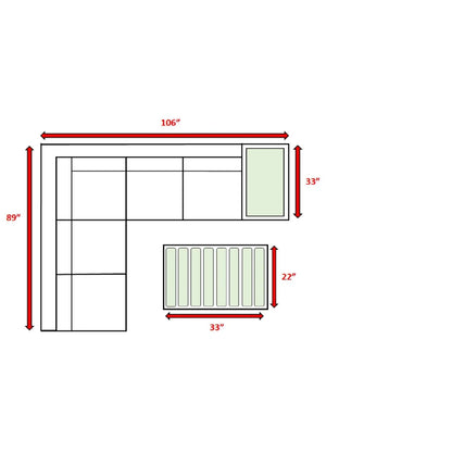 Sectional, Stylish Entertainment, Outdoor Living