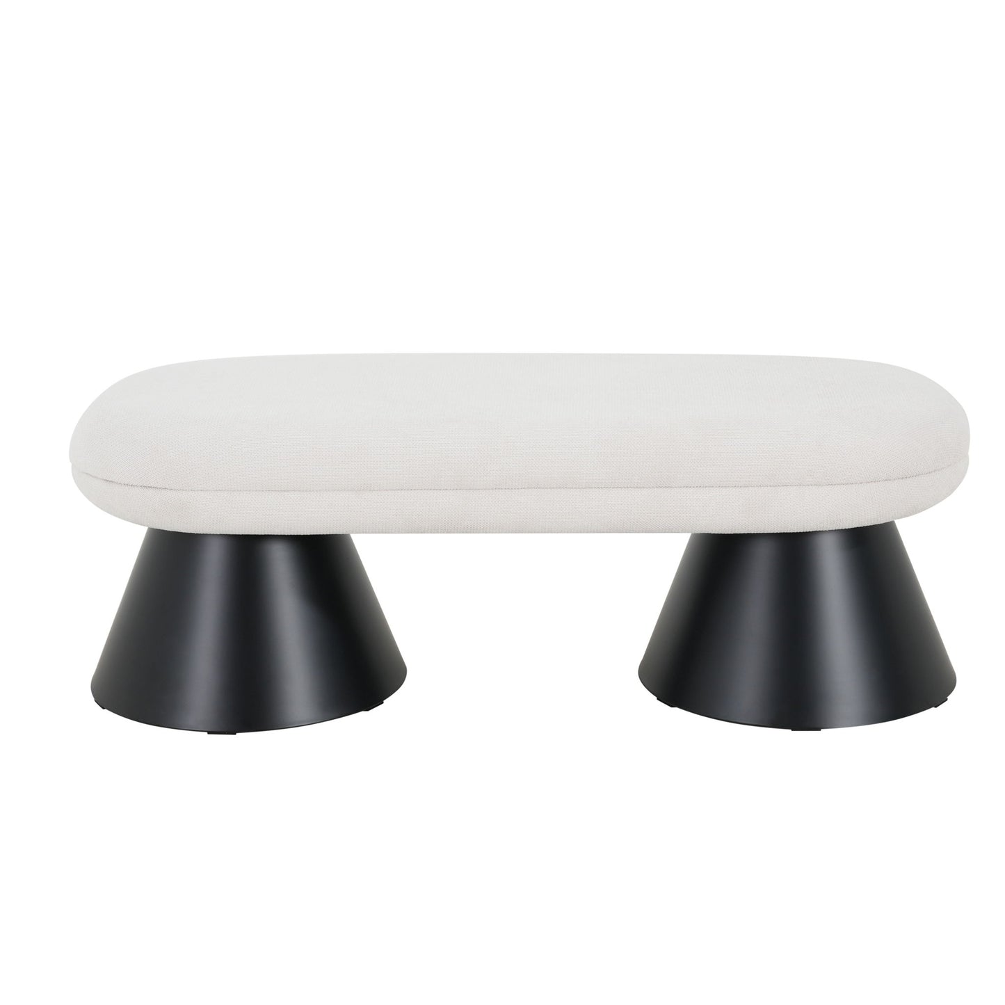 Dining Bench Upholstered For Dining Room - Beige