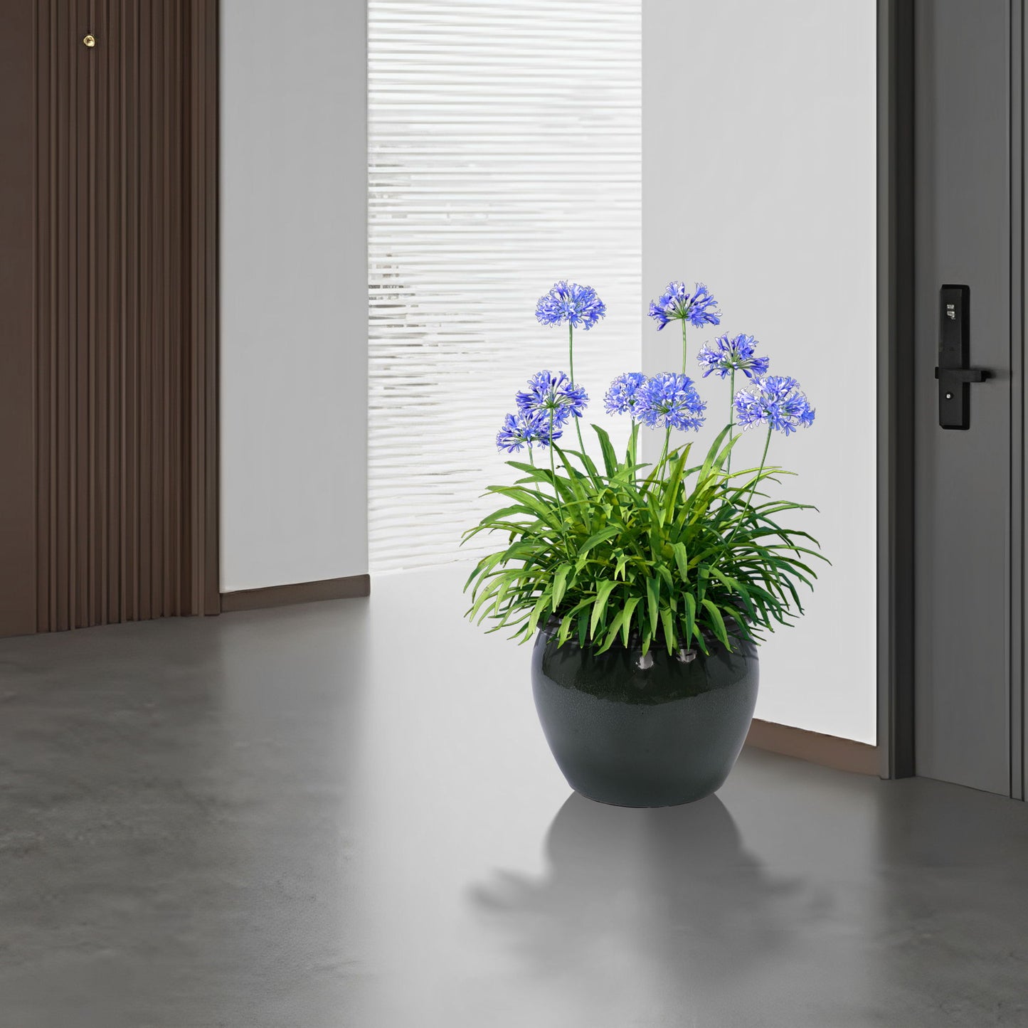 3 Pieces Ceramic Flowerpot, Planter For Patio, Garden Or Windowsills