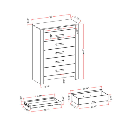 Lorenzo - Chest With Hidden Jewelry Compartment And Bar Handle - Silver