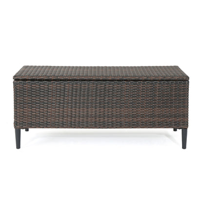 Rupert - Storage Unit Resin Wicker Outdoor