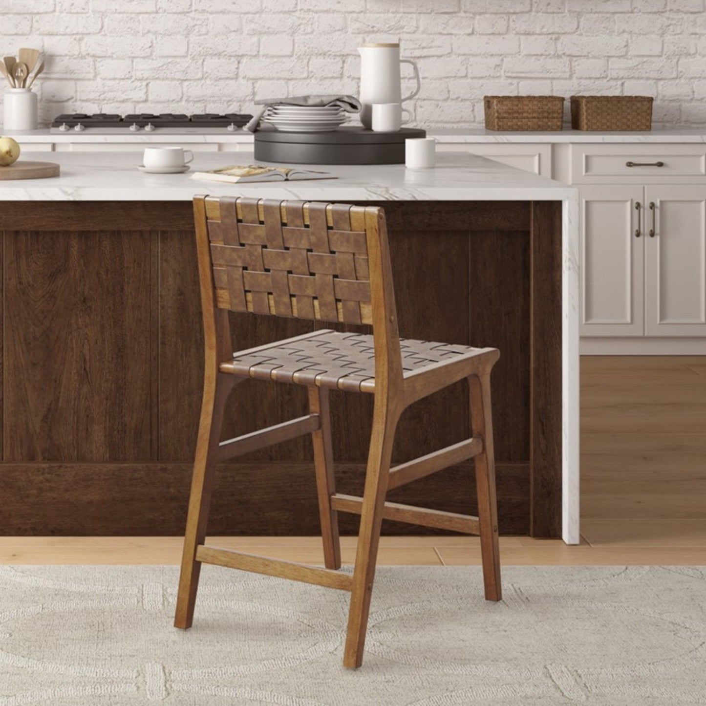Oslo - Counter Stool - Brown