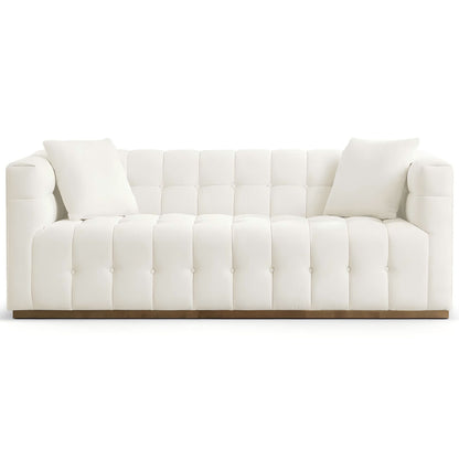 Eleanor - Sofa - Beige / Gold / Ivory / Ivory White