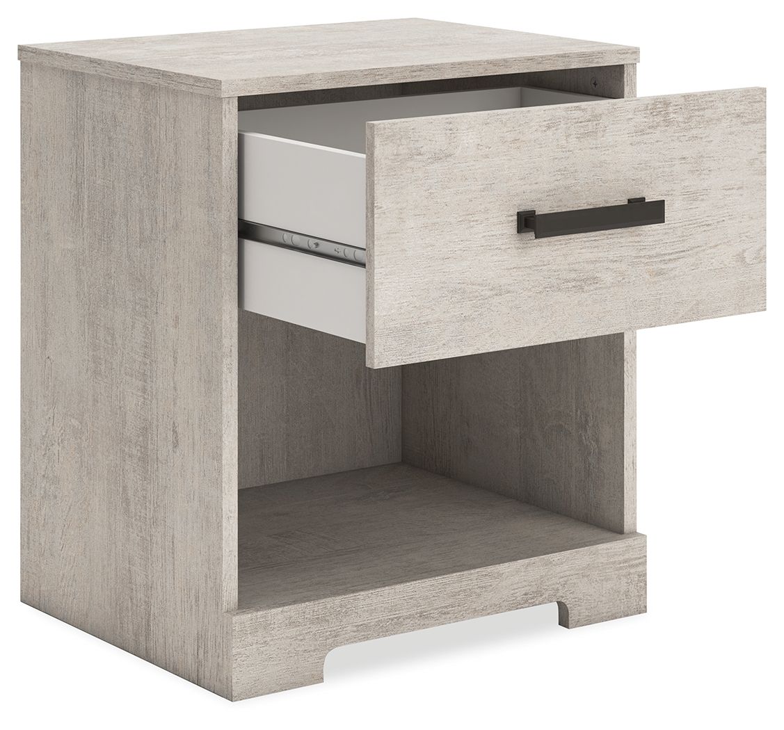 Shawburn - One Drawer Night Stand - Gray
