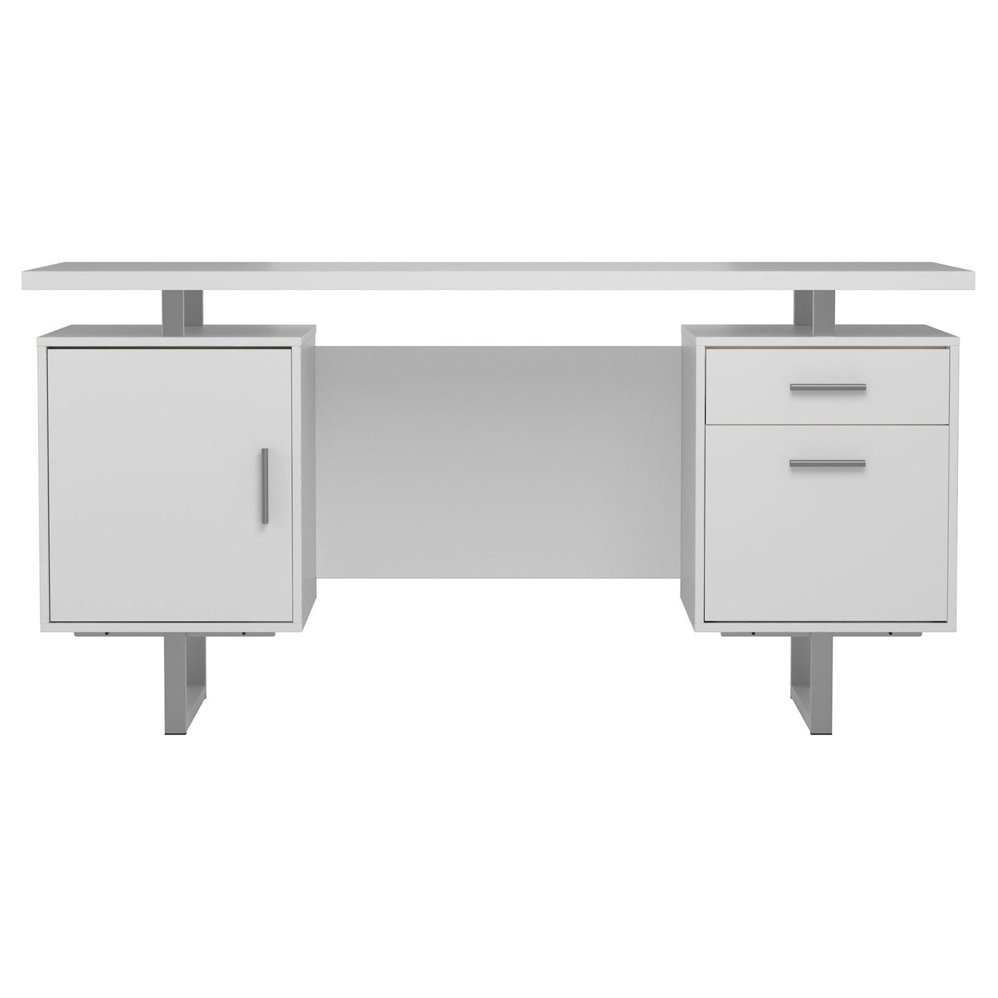 Contemporary 2 Drawer Computer Desk
