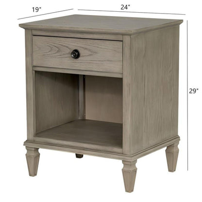 Victoria - Nightstand With Open Storage